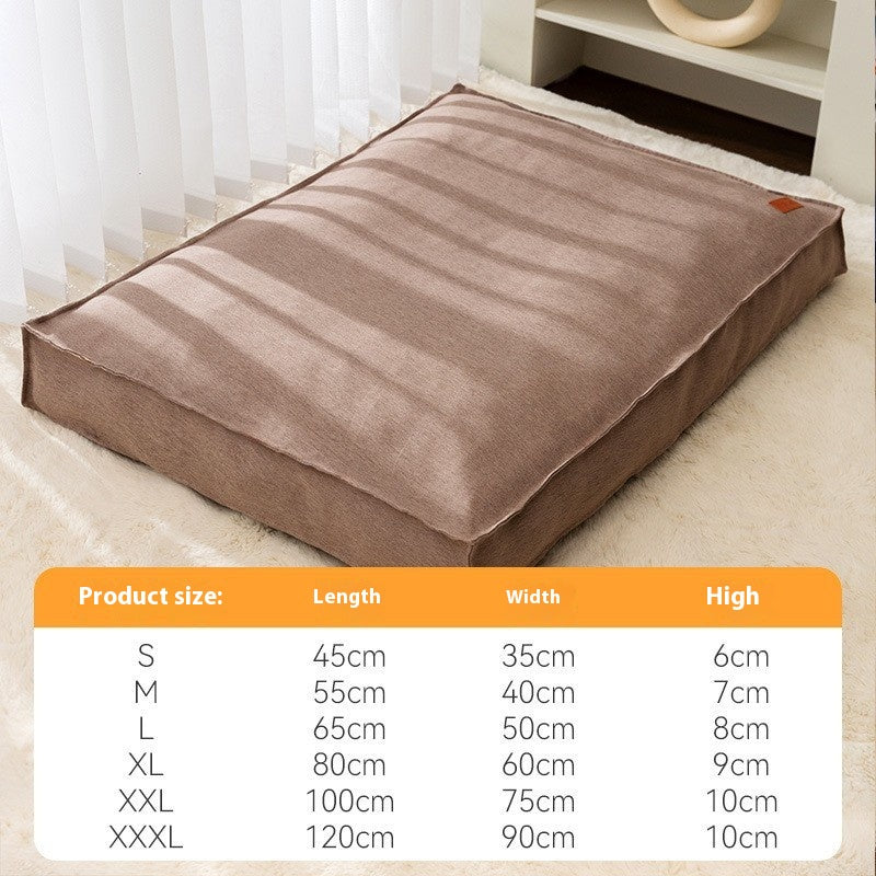 Water-Resistant Pet Bed Mat for Dogs and Cats - Available in Small, Medium, and Large Sizes