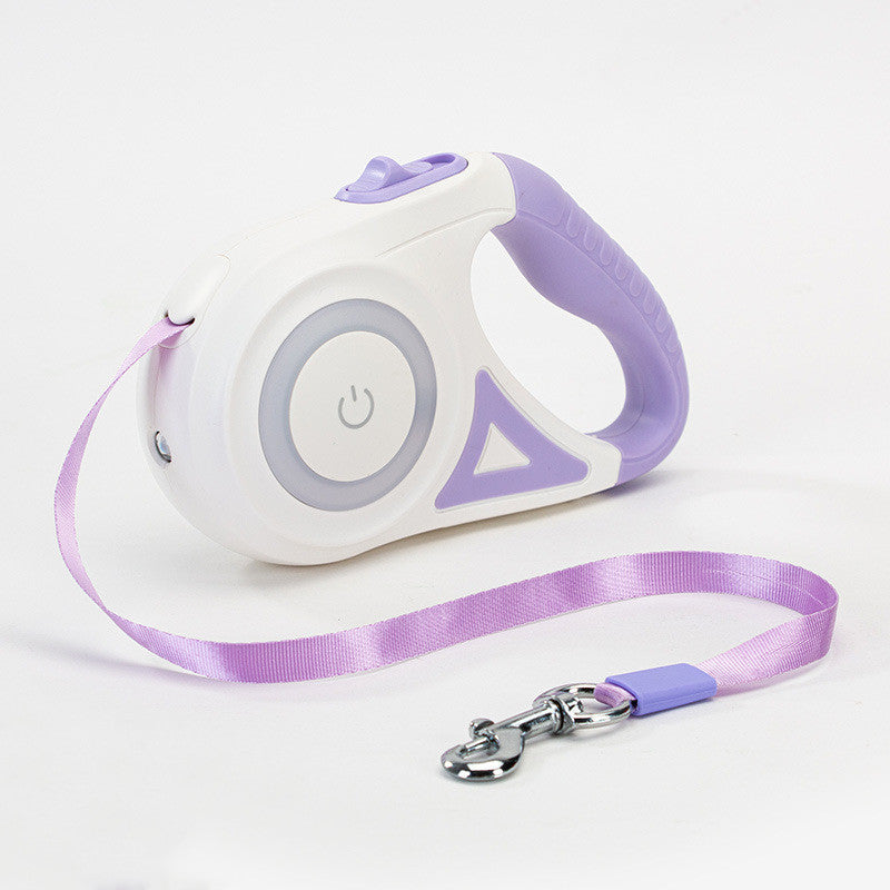 Retractable Dog Leash and Collar Set for Small to Medium Dogs and Cats - Automatic Traction System