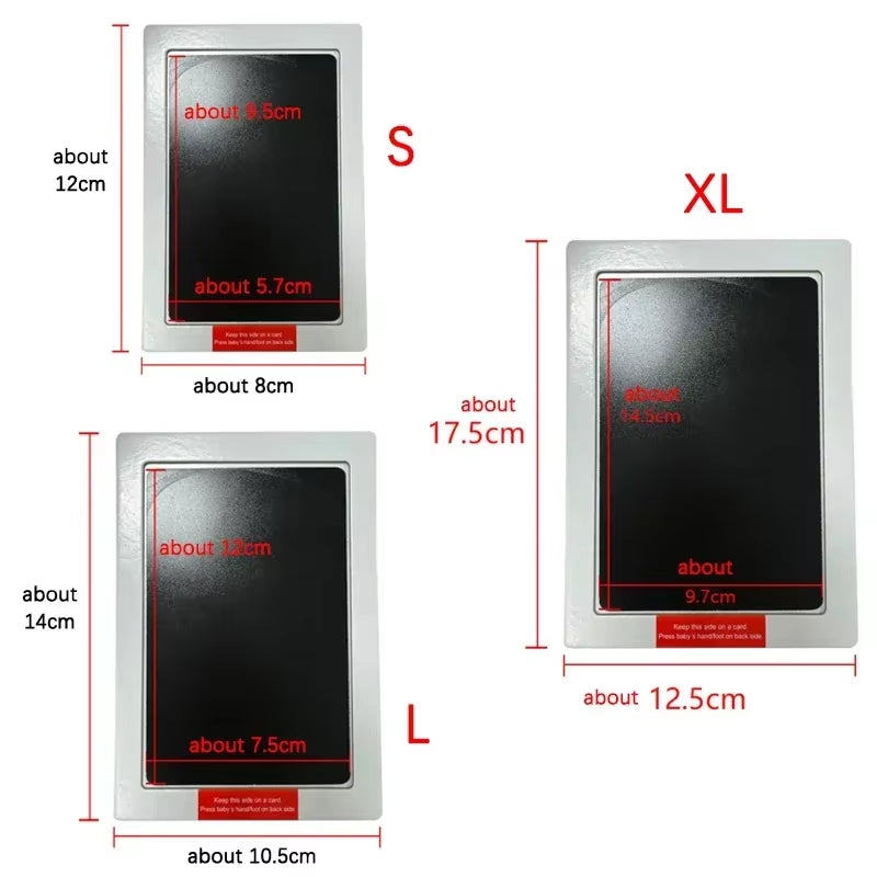 Non-Toxic Pet Footprint and Handprint Ink Pad for Safe Paw Print Keepsakes and Accessories