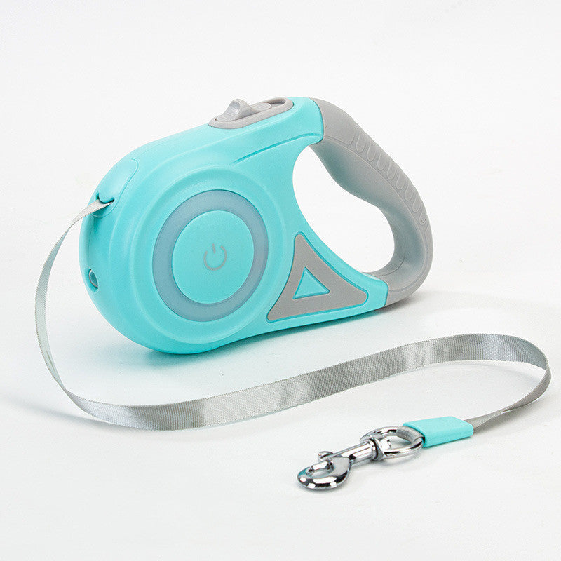 Retractable Dog Leash and Collar Set for Small to Medium Dogs and Cats - Automatic Traction System
