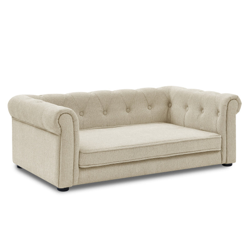 Elegant Rectangular Pet Bed for Medium to Large Breeds