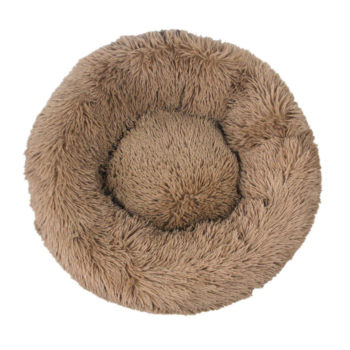 Premium Plush Donut Pet Bed - Comfortable and Washable Cushion for Dogs and Cats in Various Sizes