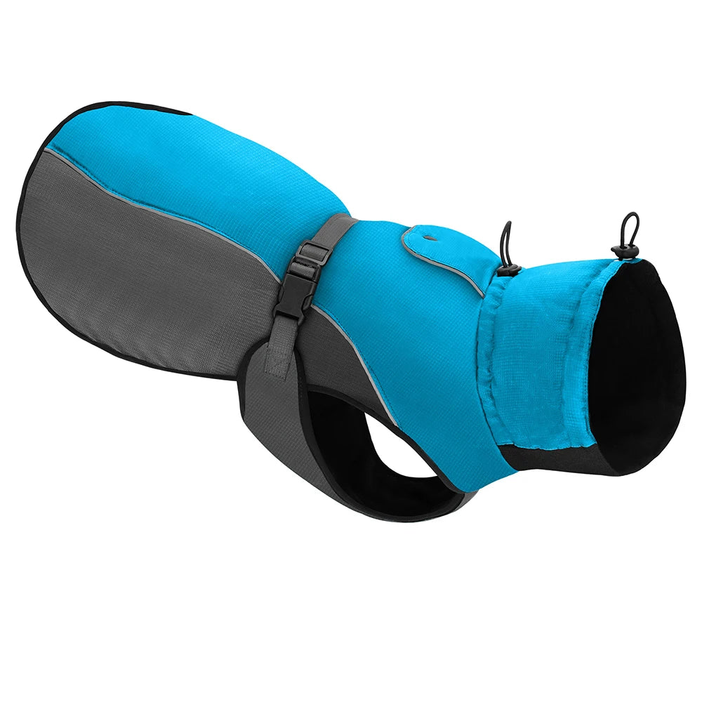Premium Waterproof Dog Coat - Insulated Reflective Rain Jacket for Medium to Extra Large Breeds, Including French Bulldogs (Sizes XL-6XL)
