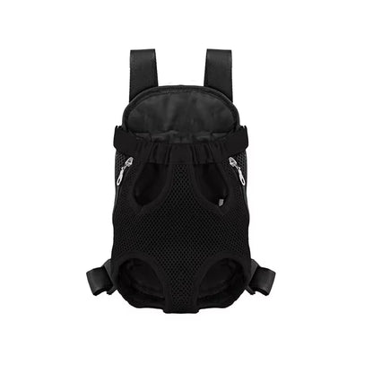 Breathable Double-Shoulder Portable Travel Backpack for Small Dogs and Cats