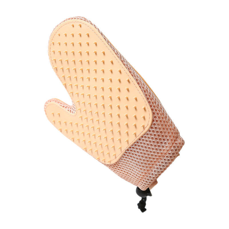 2-in-1 Floating Hair Removal Gloves for Pets - Effective Dog and Cat Grooming Tool