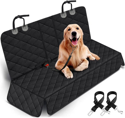 Premium Dog Car Seat Cover – Back Seat Protector for Pets