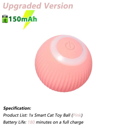 Automatic Interactive Rolling Ball for Cats - Smart Rotating Toy and Game Accessory