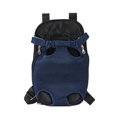 Breathable Double-Shoulder Portable Travel Backpack for Small Dogs and Cats