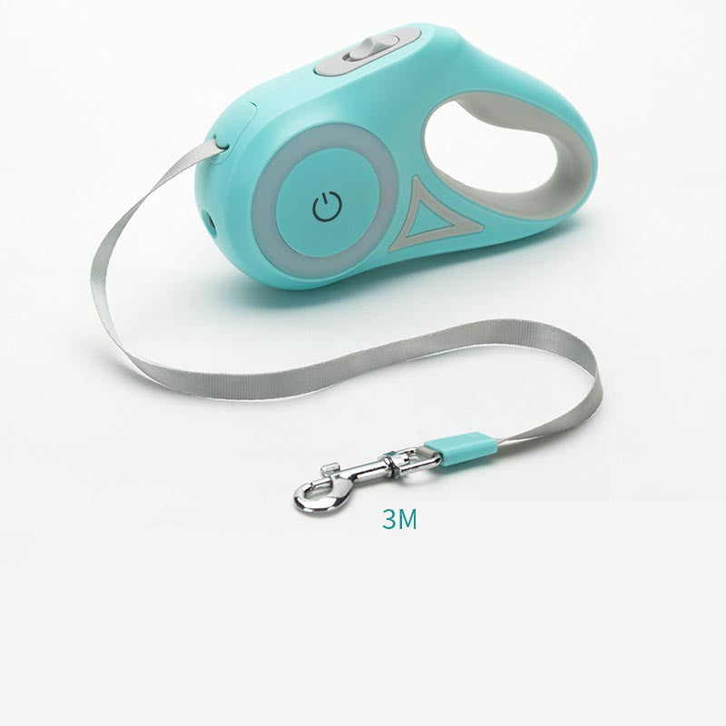 Retractable Dog Leash and Collar Set for Small to Medium Dogs and Cats - Automatic Traction System