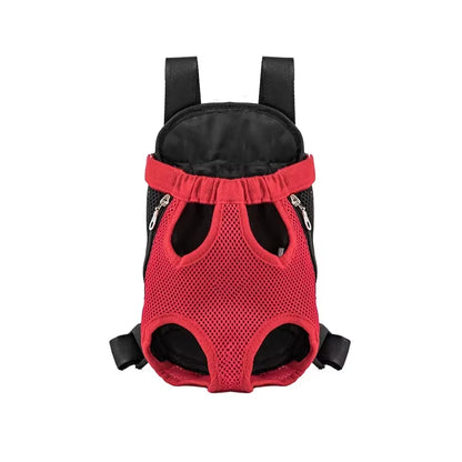 Breathable Double-Shoulder Portable Travel Backpack for Small Dogs and Cats