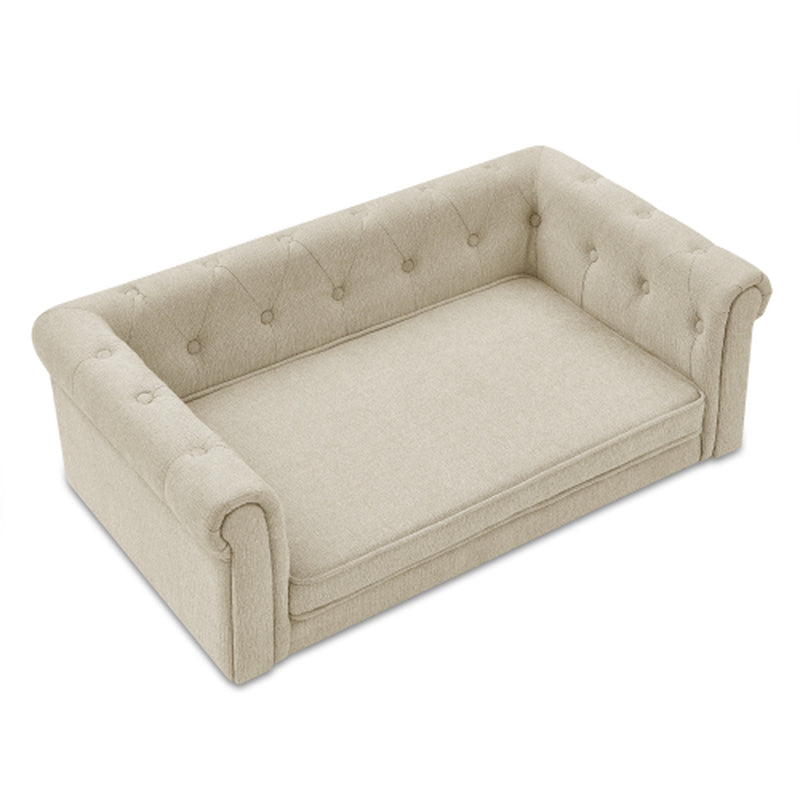 Elegant Rectangular Pet Bed for Medium to Large Breeds