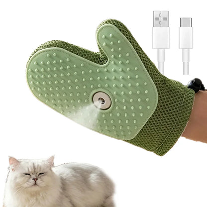Professional 3-in-1 Electric Pet Grooming Brush with Steam, Spray, and Massage Features for Cats and Dogs